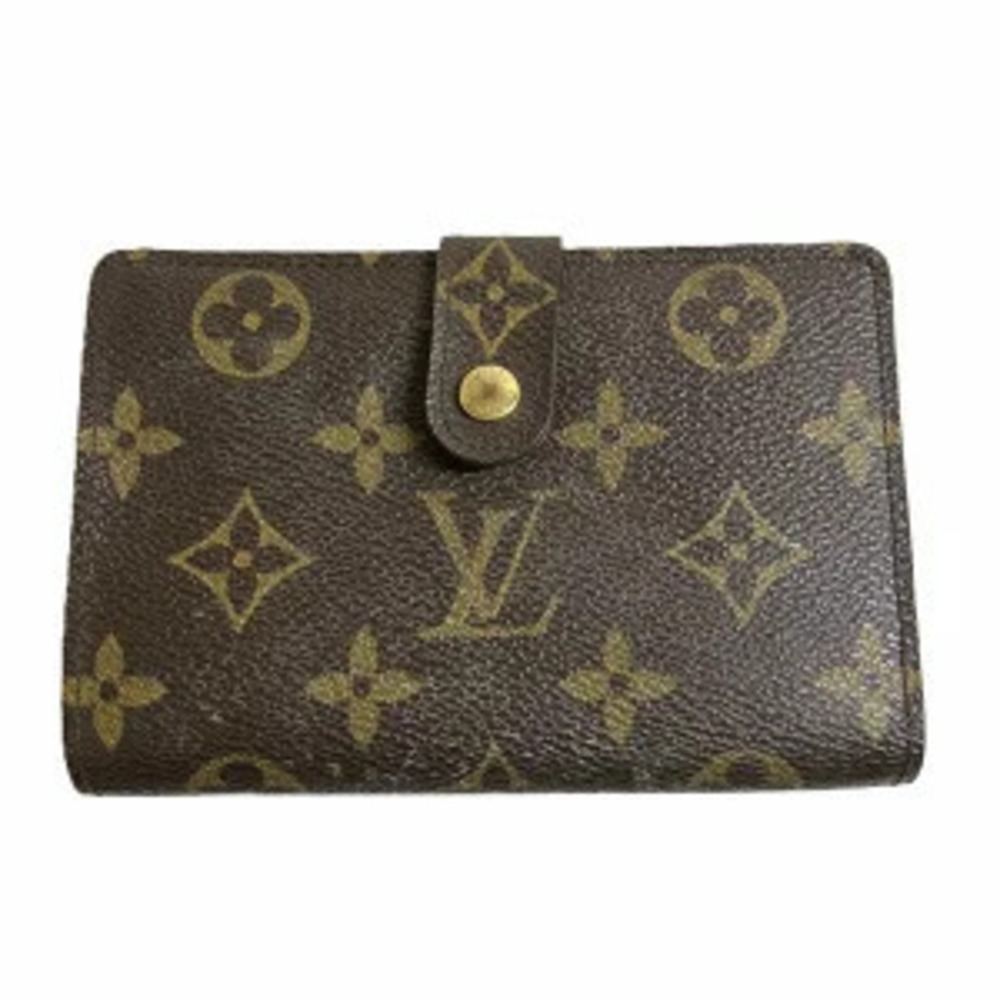 Louis Vuitton Monogram Porte Monnaie Viennois Bi fold Wallet